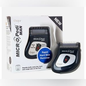 New in box Micro Pedi Man. Get rid of dry rough cracked heels for him or her!